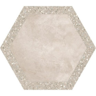 Ornamenta Cocciopesto Terracotta + Sabbia Hex 60x60