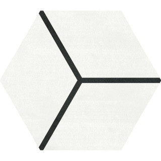 Ornamenta Medley Qube White Positive 25x25