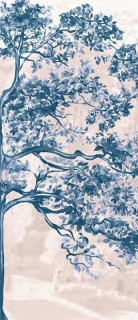 Ornamenta Operae Woodland Blue 120x278