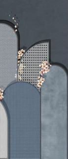 Ornamenta Operae Screen Blue 120x278