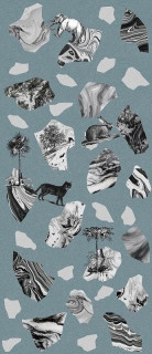 Ornamenta Operae Collage Blue 120x278