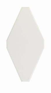 Petracers Capitonne Rombo Liscio Bianco 10х20