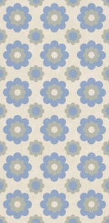 Piemme Valentino Homey Flower Chalk Nat 60x120H0.95