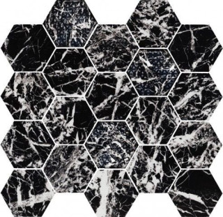Valentino Majestic Hexagon Glam Black 34x36