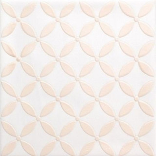 Quintessenza Genesi26 Deco1 Bianco matt 13,2х13,2