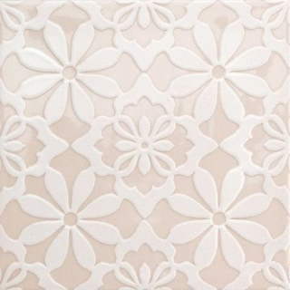 Quintessenza Genesi26 Deco3 Greige lucido 13,2х13,2