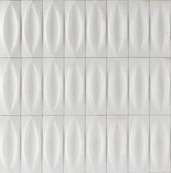 Ragno Gleeze Bianco Struttura Eye Glossy 7x20