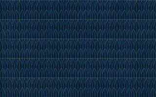 Ragno Sol Struttura Foglia Blu 3D 15x15