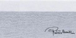 Roberto Cavalli Tanduk Alzata Ocean Blu Firma 10x19,8