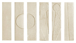 Settecento Koine Alphabet Sabbia 4.5x18.6H0.9