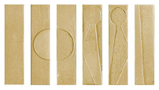 Settecento Koine Alphabet Ocra 4.5x18.6H0.9