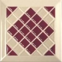 Tonalite Diamante Kyoto Bordeaux 15x15