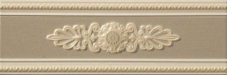 Vallelunga Lirica Tortora Listello Decorato 10х30