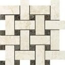 FLAMINIA BASKET WEAVE (BIANCO/ NERO) 32х32