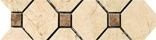 CASSIA OCTAGON BORDER (BEIGE/NOCE) 10х32