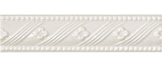 Vallelunga Rialto Listello Floreale White 3,5х15