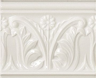 Vallelunga RIALTO LISTELLO FLOREALE White 12х15