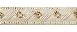 Vallelunga Rialto Listello Floreale Painted 3,5х15