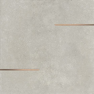 Vallelunga Decoro Bacchette Rame Basalto 60x60