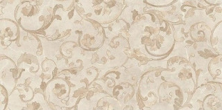 Versace Emote Decoro Floreal Crema Marfil 39x78