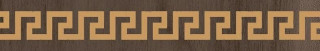 Versace Gold List.Legno Greca Noce 3х20