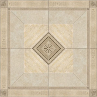 Versace Greek Rosone Beige/Oro 160x160