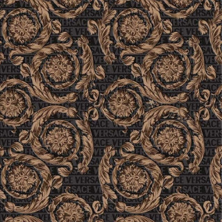 Versace Maximvs Barocco Nero/Oro Lux Rett 60x60