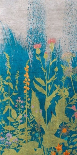 Wide&Style Botanical Blue A 120х278