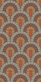 Wide&Style Pave Brown 160x320