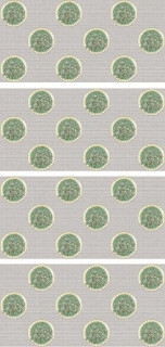 Wide&Style Scordar Salvia/Oro 120x240