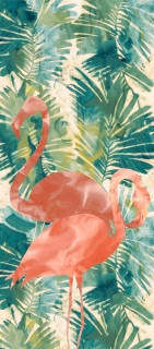Wide&Style Tropical Flamingo 120x278