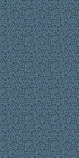 Wide&Style Tribe Blue 160x320