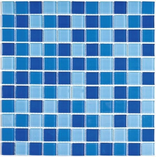 Bonaparte Стеклянная мозаика Blue wave-2 30х30