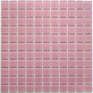 Bonaparte Стеклянная мозаика Pink glass 30х30