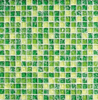 Bonaparte Стеклянная мозаика Strike Green 30х30