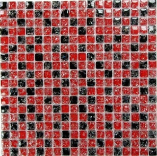 Bonaparte Стеклянная мозаика Strike Red 30х30