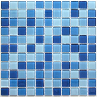 Bonaparte Стеклянная мозаика Navy blu 30х30