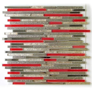 Bonaparte Стеклянная мозаика Tор Red 30х30