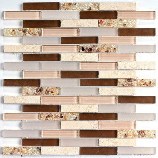 Bonaparte Стеклянная мозаика Shell Stone 30х30