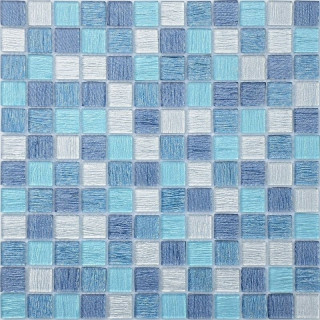 Caramelle Mosaic Silk Way Royal Jacquard 4mm 29.8x29.8