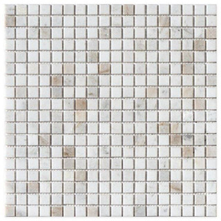 Orro Mosaic Valentino Bianco Pol (1.5x1.5) 30.5x30.5H0.4