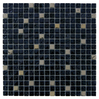 Orro Mosaic Glass Antracit 30х30х0,6