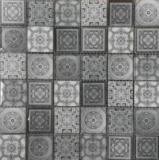 Orro Mosaic Glasstone Carpet Gray 30х30х0,8