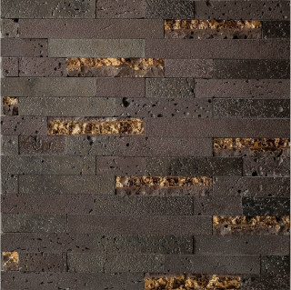 Orro Mosaic Lava Black 30×30H1.2
