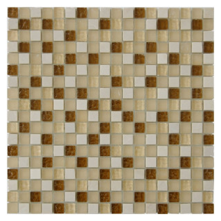 Orro Mosaic Glasstone Amber 30х30х0,8