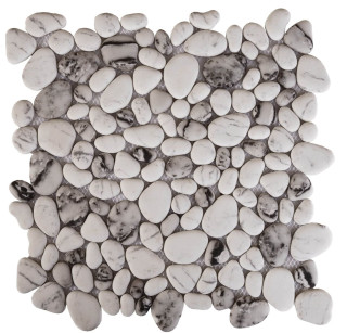 Orro Mosaic Glass M Gray Rock 30.5x30.5