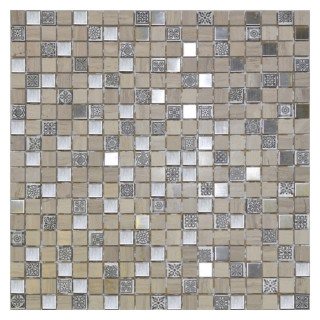 Orro Mosaic Glasstone Metall Talisman 31х31х0,8