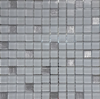 Orro Mosaic Glass Vesta White 30х30х0,8