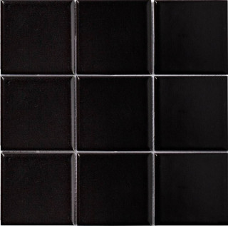 Starmosaic Homework Black Matt (9.7x9.7) 30x30