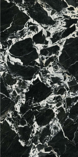 Zodiac Ceramica Napoleon Black Polished (6 мм) 160x320